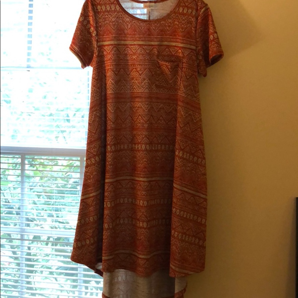 Carly dress- pumpkin spice